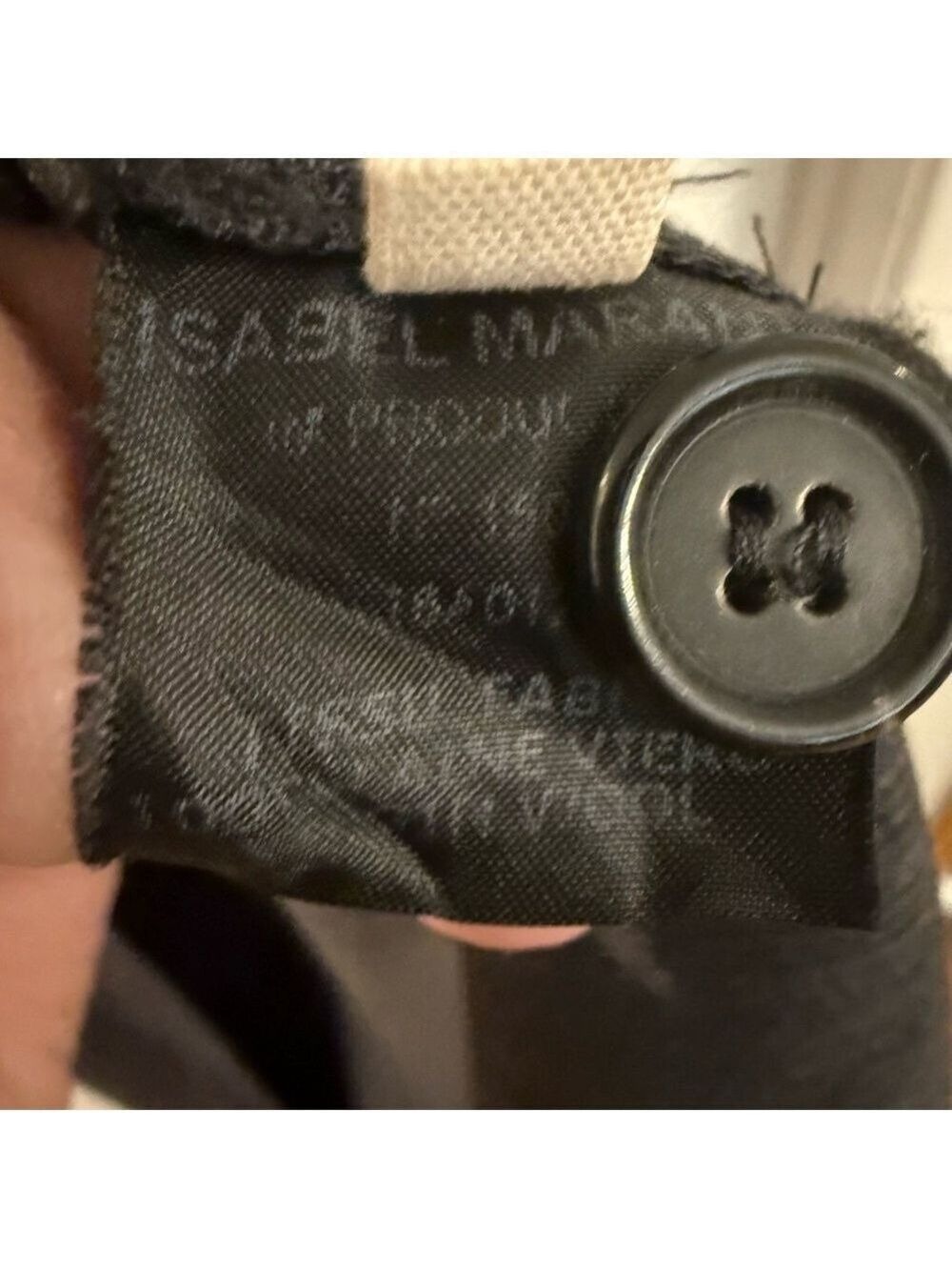 ISABEL MARANT Etoile Gray Wool Shirt Trench Coat. Size 36. Made in Lithuania - Picture 12 of 13